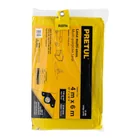 Lona de polietileno 4 x 6 m, amarilla, 110 g/m2, PRETUL 3