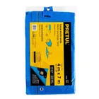 Lona de polietileno 4 x 7 m, azul, 110 g/m2, PRETUL 3
