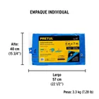 Lona de polietileno 4 x 7 m, azul, 110 g/m2, PRETUL 4