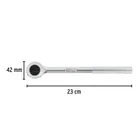 Matraca cuadro 1/2' cabeza redonda con disco, PRETUL 3