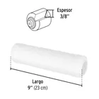 Rodillo para pintar 9 x 3/8' superficies lisas, PRETUL 3