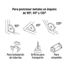 Escuadra magnética para soldar de 5', carga 25 kg, PRETUL 4