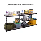 Estante metálico 5 repisas capacidad 60kg,120x60x180, PRETUL 2