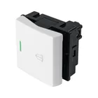 Interruptor para timbre, 1.5 módulos, línea Toledo, BASIC 1