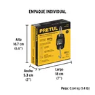 Báscula electrónica colgante, 300 kg, de pilas, PRETUL 5