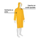 Gabardina impermeable ligera de PVC, talla CH, PRETUL 2