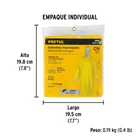 Gabardina impermeable ligera de PVC, talla CH, PRETUL 5