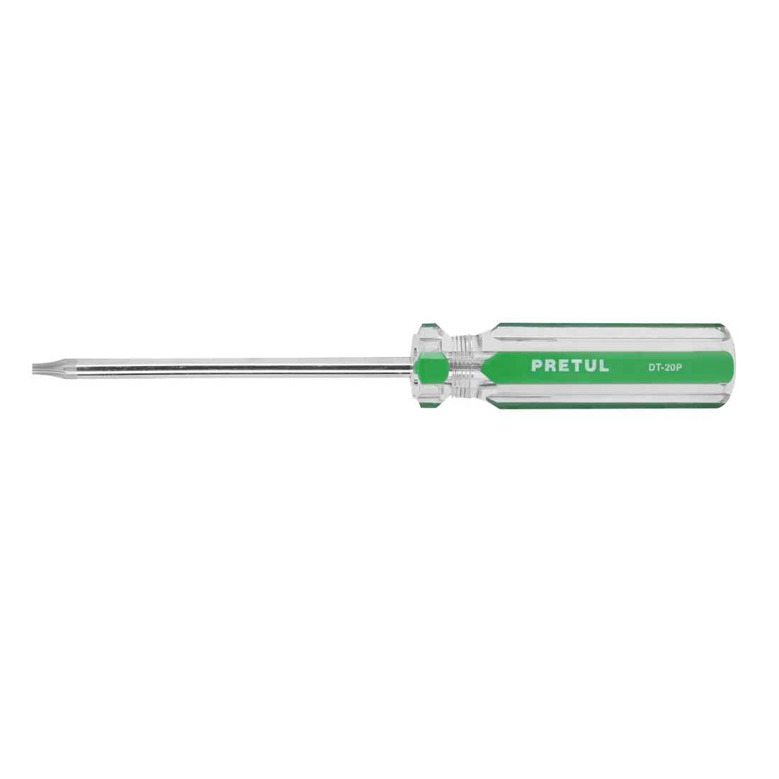 Desarmador punta Torx T 20 mango de PVC, PRETUL