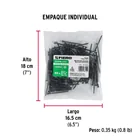 100pijas#8x2-1/2'cabeza plana phillips multiusos cuerda fina 5