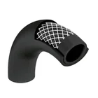 Manguera para gas, PVC negra, 3/8' sin conexión, 50 m, FOSET 2