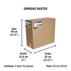 Extensión eléctrica uso rudo 10 m 2x16 AWG para 1 clavija 7