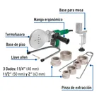 Termofusora de 1000 W para PPR, FOSET 2