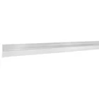 Guardapolvo fijo de 120 cm, aluminio, HERMEX 1