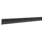 Guardapolvo fijo de 120 cm, negro, HERMEX 1