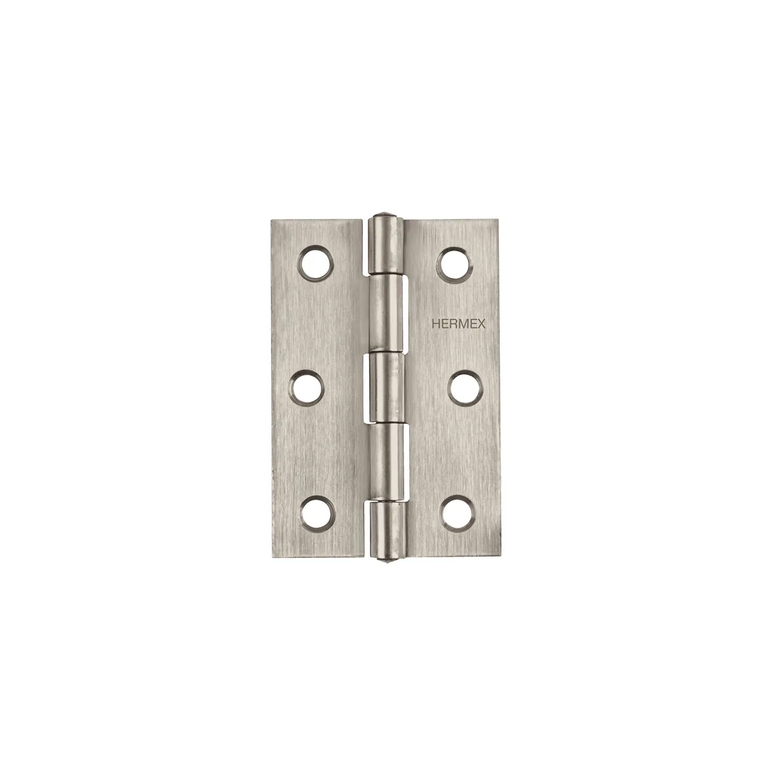 Bisagra rectangular 3 x 2', acero inoxidable, HERMEX