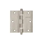 Bisagra cuadrada 3-1/2', acero inox, cabeza redonda, HERMEX 1