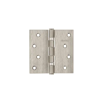 Bisagra cuadrada 4', acero inox, cabeza plana, HERMEX