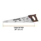 Serrucho 24' Dorado, 6 DPP, TRUPER 3