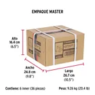 Cerradura para mueble, modelo 26, cromo, HERMEX 9