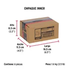 Cerradura para mueble, modelo 25, latón, HERMEX 8