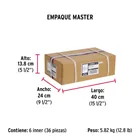 Pasador abatible para puerta, acabado cromo mate, HERMEX 7
