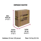 Bolsa 2 bisagras bidimensionales 95°, cobertura interna 8
