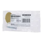 Perilla metálica estilo 'Contempo', latón brillante, HERMEX 4