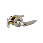Cerradura manija 'Turín' p/baño níquel satinado, HERMEX 1