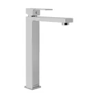 Monomando alto para lavabo, cromo, FOSET KUBO 1