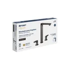 Mezcladora cuello alto para fregadero, negro, FOSET RIVIERA 3