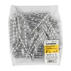 Bolsa con 1 kg de clavos para concreto galvanizados 4' 2