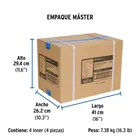 Monomando cuello alto para fregadero, satín, FOSET KUBO 7