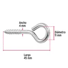 Bolsa con 144 armellas cerradas de 20 x 70, FIERO 2