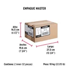 Bolsa con 144 armellas cerradas de 20 x 70, FIERO 6