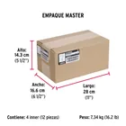 Bolsa con 144 armellas abiertas de 19 x 60, FIERO 7