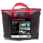 Toldo sombra 80%, monofilamento negro, 3.6m x 3m, FIERO 5