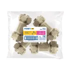 Tee macho para PEALPE, 1/2', FOSET 2