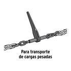 Tensor de cadena con matraca, 1/4' - 5/16', FIERO 4