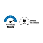 Cemento para PVC, gris, máxima viscosidad, lata 250ml, FOSET 2