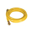 Manguera para gas, PVC amarilla, 3/8' flare, 2 m, FOSET 1