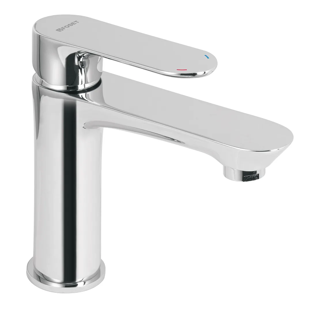 Monomando corto para lavabo, cromo, FOSET RIVIERA