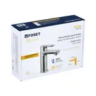 Monomando corto para lavabo, cromo, FOSET RIVIERA 4