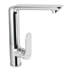 Monomando cuello alto para fregadero, cromo, FOSET RIVIERA 1