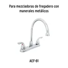 Juego de 2 cartuchos cerámicos POM, FOSET 5