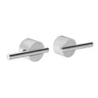 Juego manerales mezcladora de pared, lavabo, cromo, ELEMENT 1