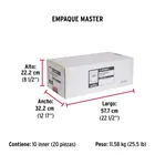 Caja guardallaves de combinación para pared, 12 cm, HERMEX 8