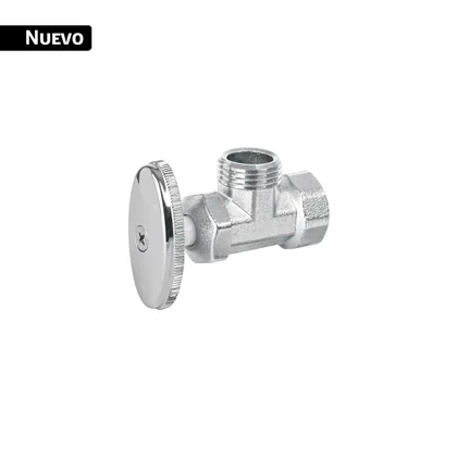 Llave angular 1/2', multivuelta, roscable, BASIC