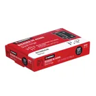 Bisagra rectangular 1 x 7/8', acero negro mate, HERMEX 4