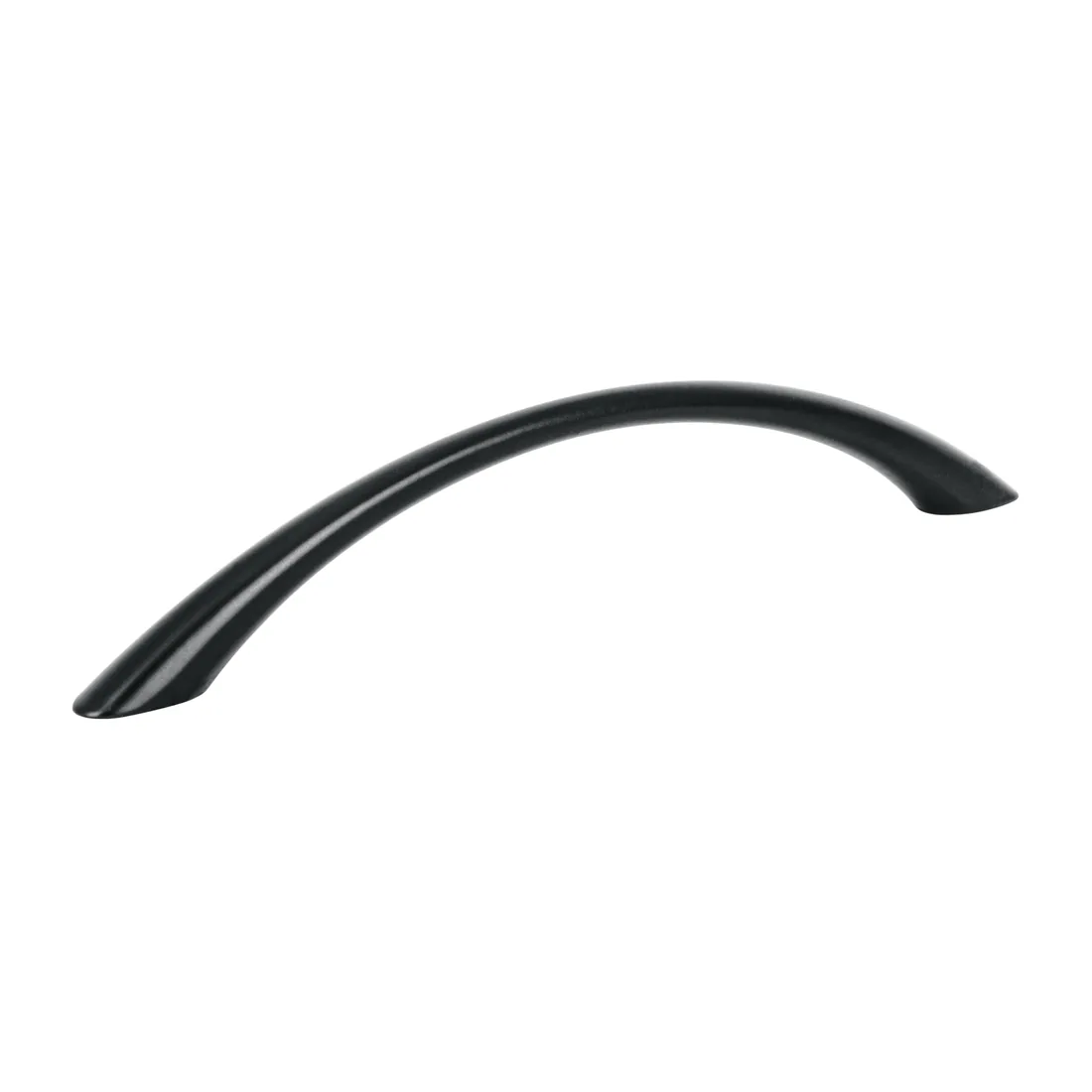 Jaladera de 128mm, línea Arco, negro, HERMEX