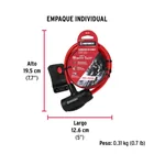 Candado de cable con llave, 10 mm X 1.0 m, HERMEX 4